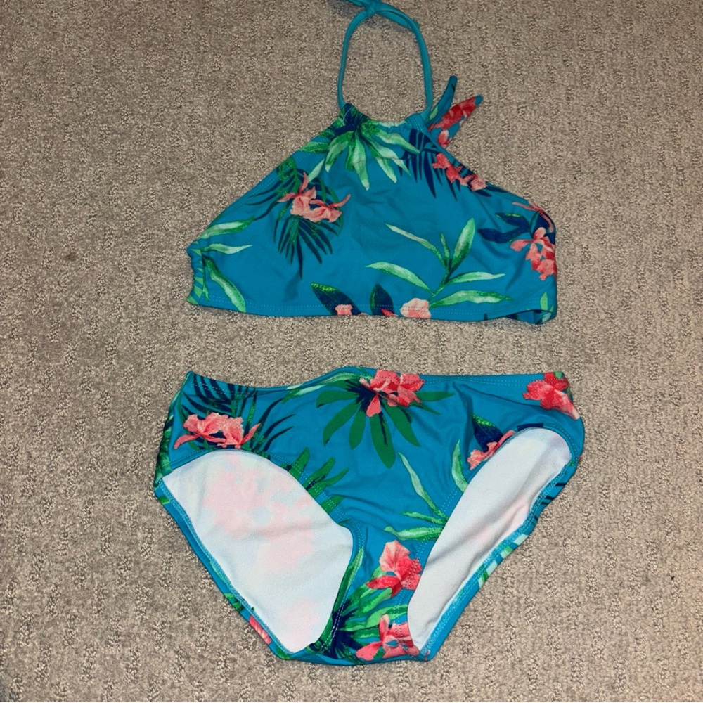 Tropical Blue Kids Swim Set